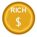 Rich badge